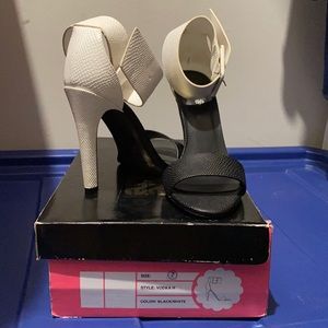 Cute “Snake Skin” Heels